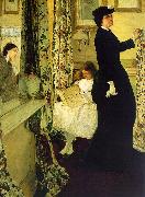 James Abbott McNeil Whistler Harmony in Green and Rose oil